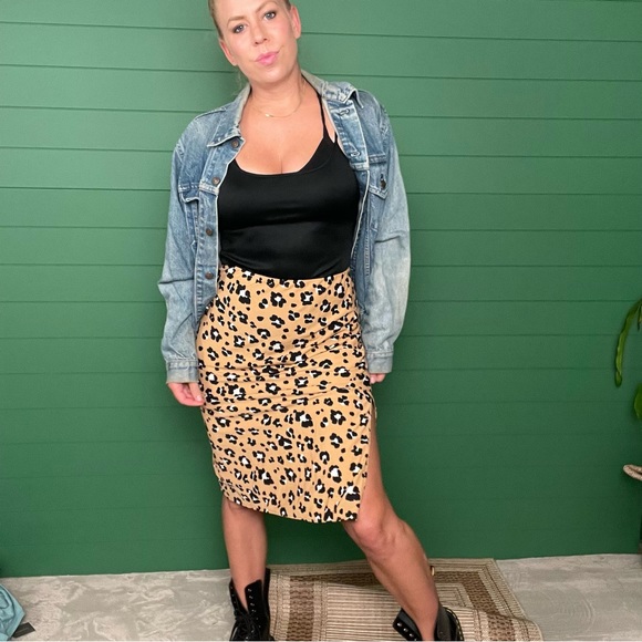 Thakoon leopard skirt size 2 - Picture 3 of 5